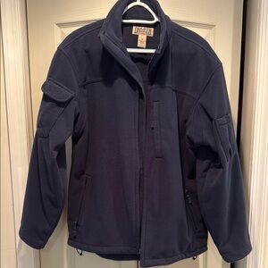 Duluth Trading Co Men's Navy Heavy fleece Jacket Size M
